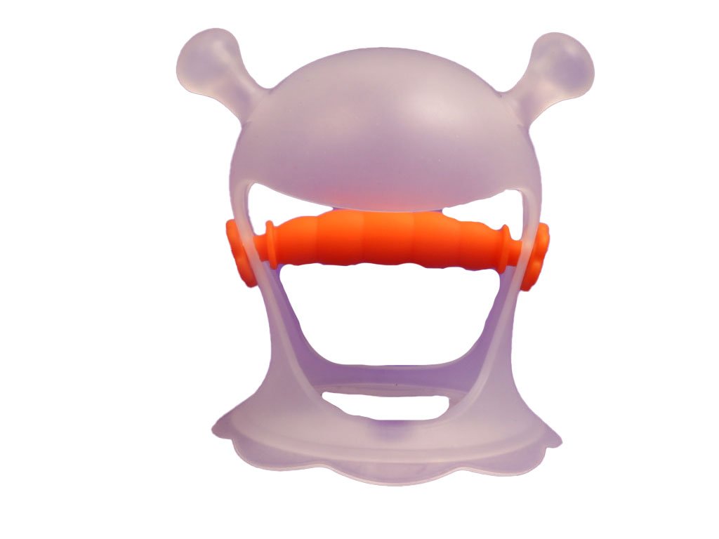 دندانگیر سیلیکونی نوزادی مچ بندی قاب دار Happier life