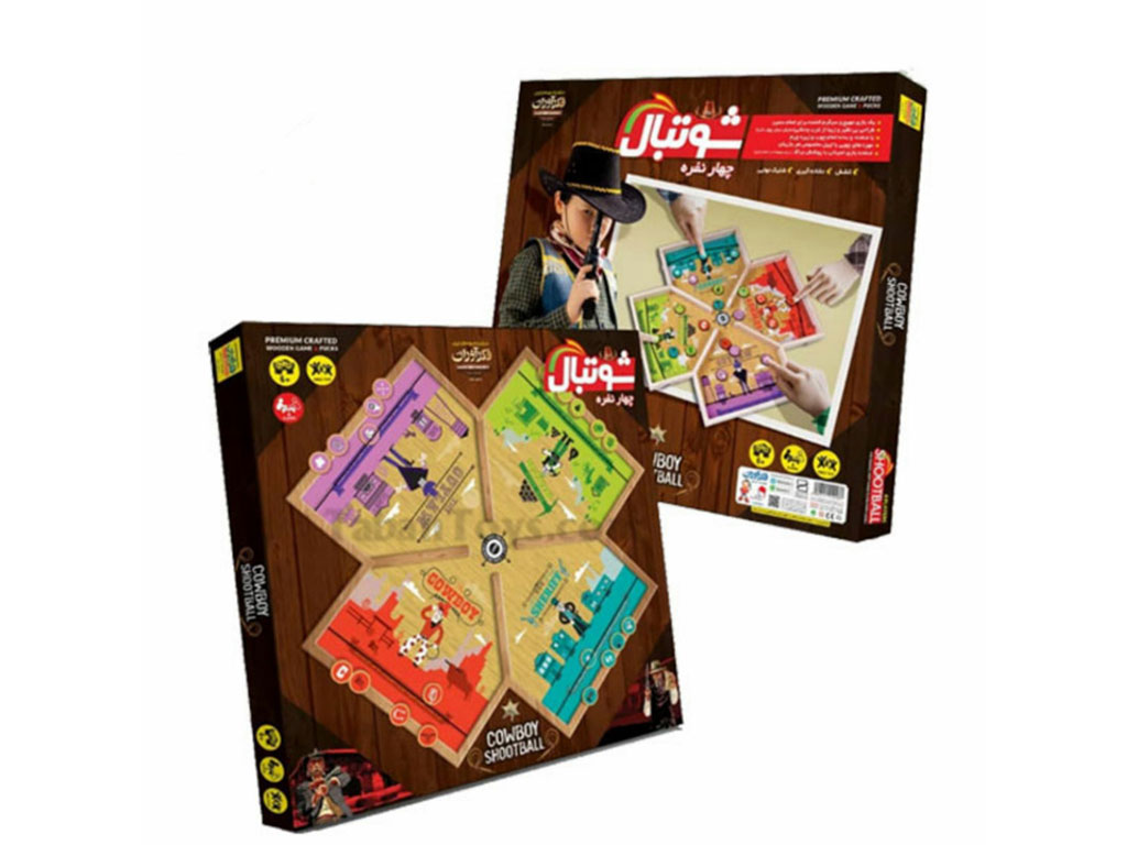 بازی کابوی شوتبال 4 نفره فکرآوران fekravaran