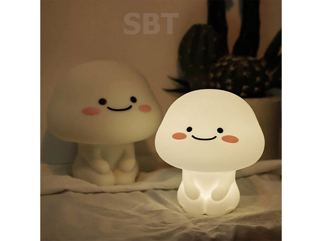 چراغ خواب شارژی مدل ضربه ای طرح کاسپر