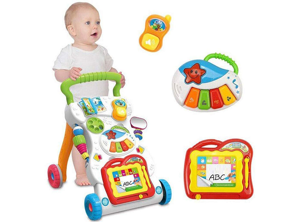 واکر موزیکال 2 کاره کودک اسباب بازی هانگر huanger