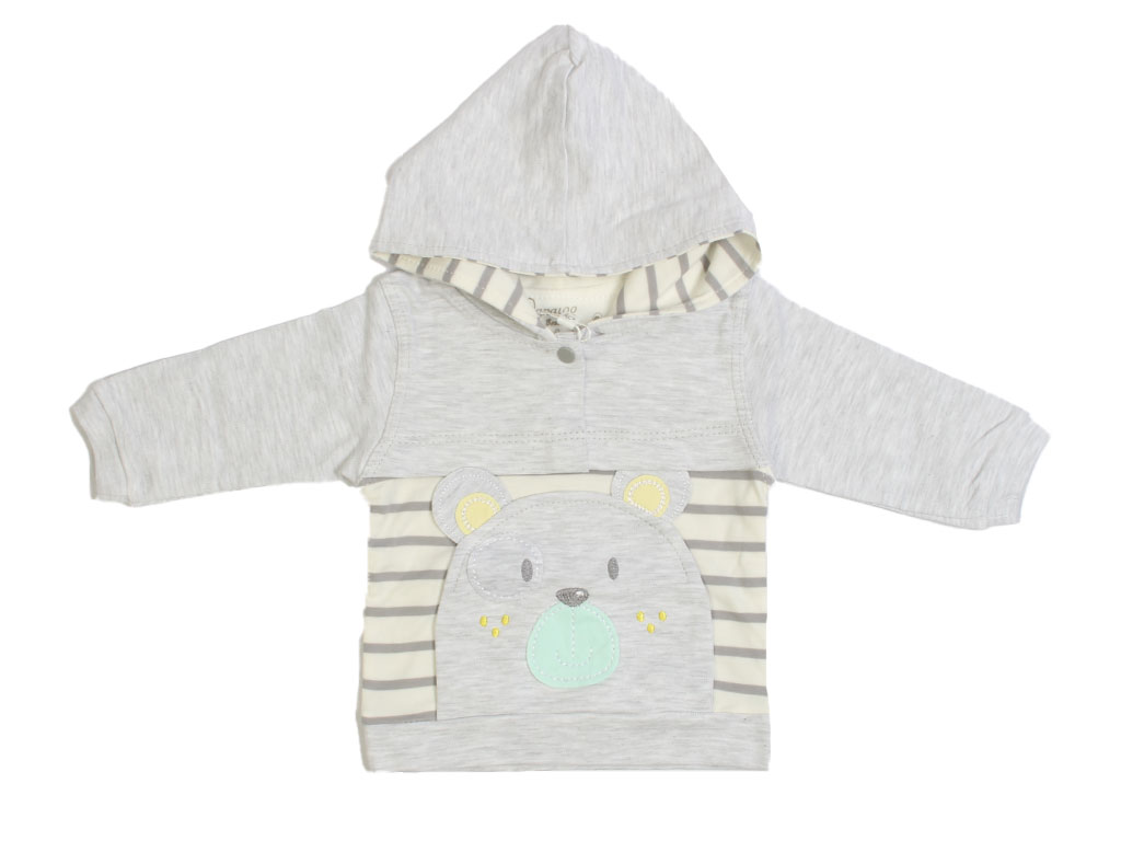 هودی نوزادی پسرانه طرح خرس برجسته tiny bear دانالو Danaloo