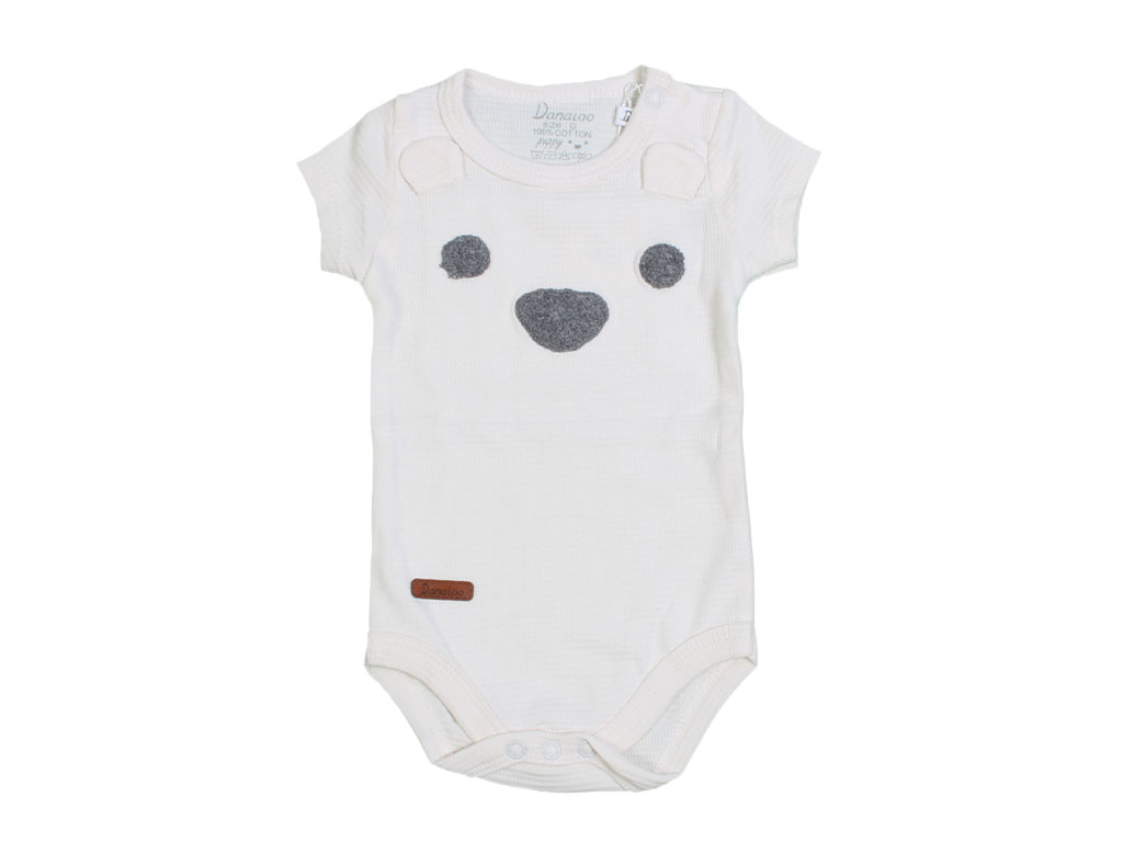 بادی آستین کوتاه  نوزادی طرح PUPPY دانالو Danaloo