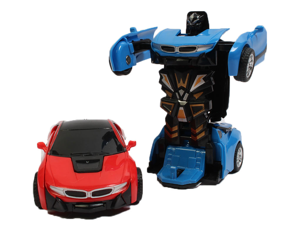 ماشین قدرتی و ربات تبدیل شونده اسباب بازی