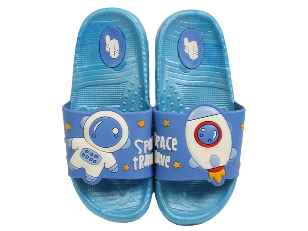 دمپایی الوان بچه گانه فضانورد مدل SP