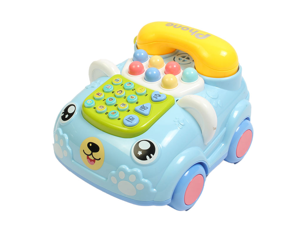 تلفن موزیکال طرح ماشین اسباب بازی