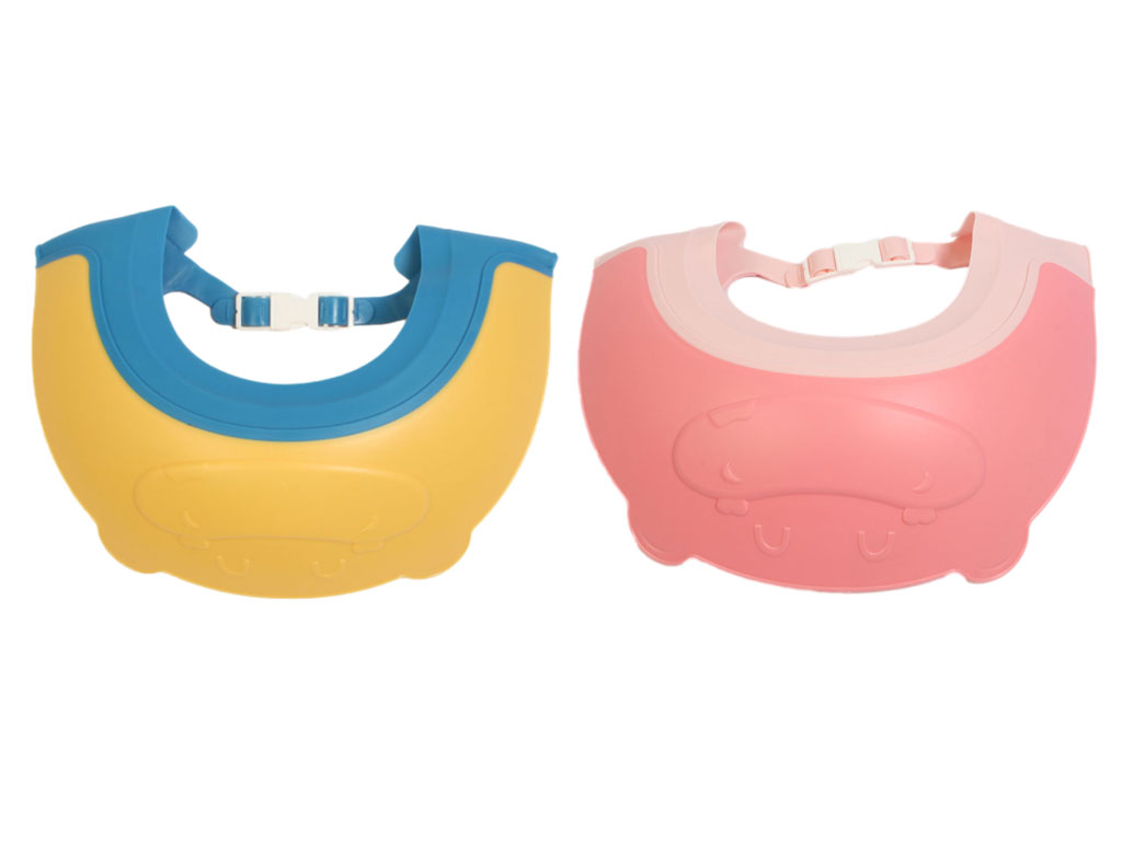 کلاه محافظ حمام نوزاد و کودک سیلیکونی طرح گاو