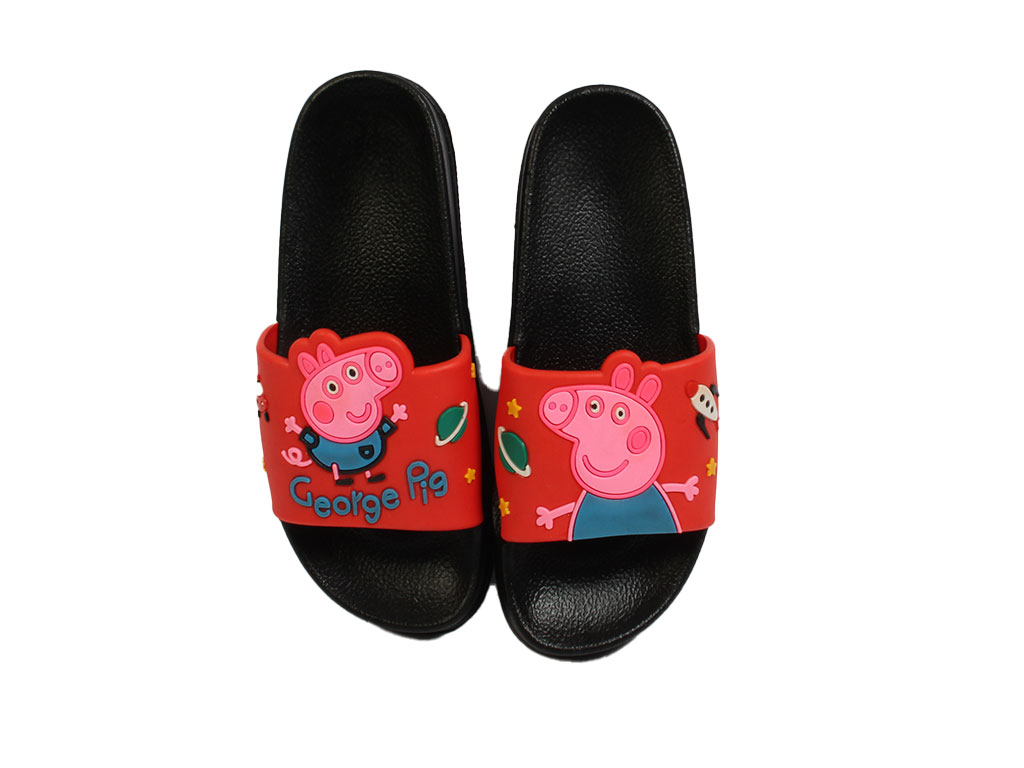 دمپایی الوان بچه گانه طرح پپاپیگ