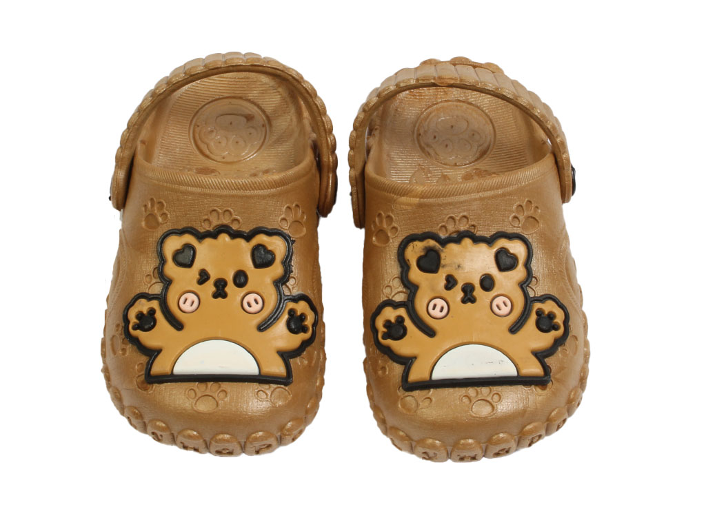 دمپایی جلو بسته  پسرانه مدل اوزاکا طرح خرس