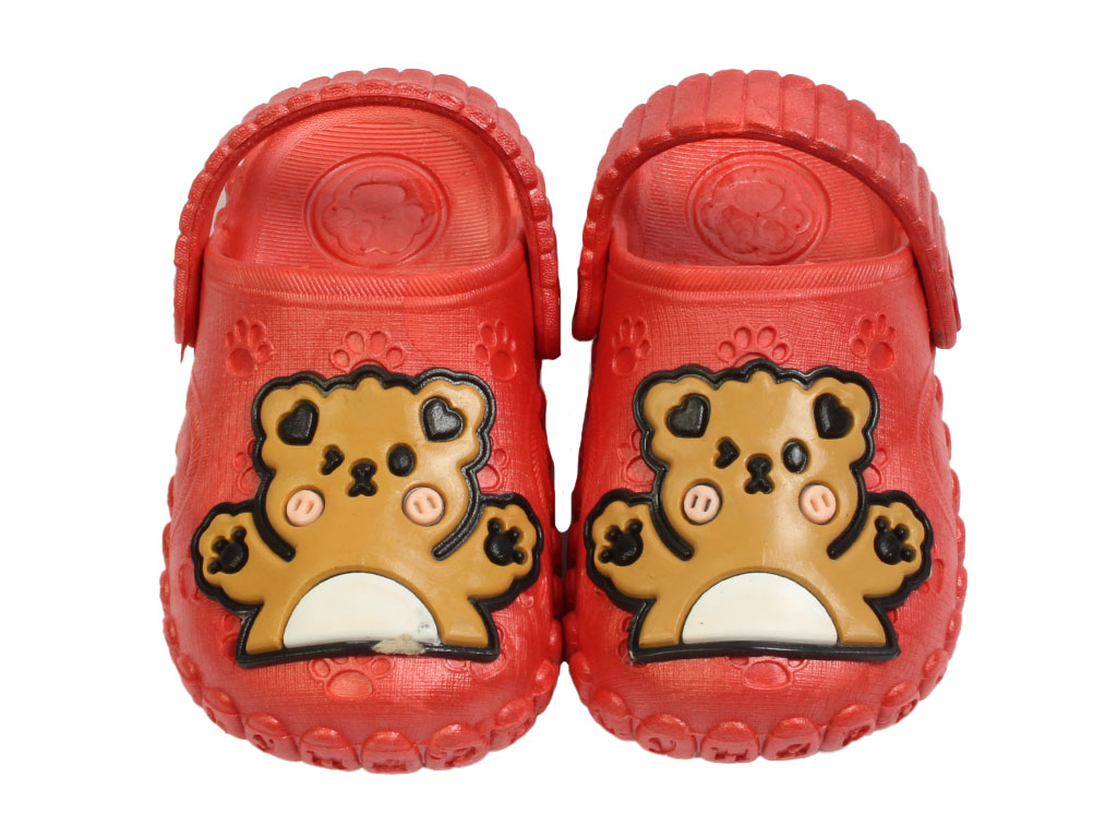 دمپایی جلو بسته مدل اوزاکا طرح خرس