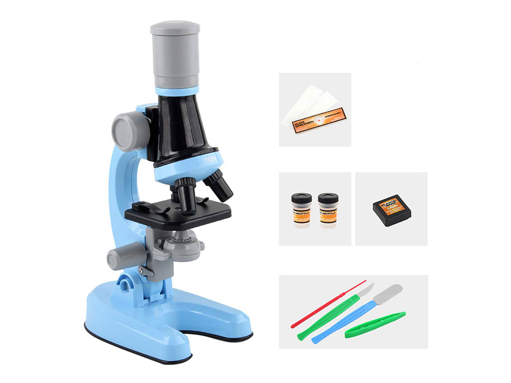 میکروسکوپ نوری تک چشمی اسباب بازی مدل SCIENTIFIC MICROSCOPE 1200X
