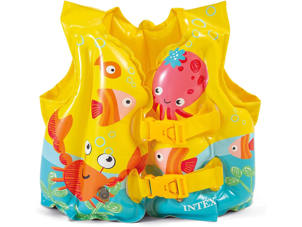 جلیقه نجات بادی کودک اینتکس intex