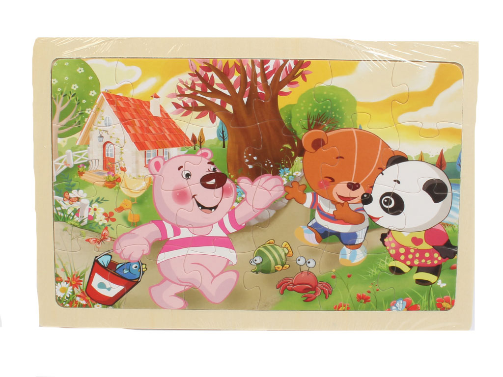 جورچین پازلی چوبی طرح های متنوع