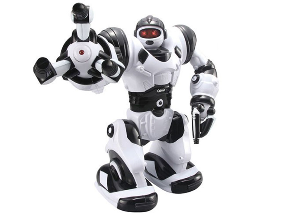 ربات حرکتی و موزیکال مدل calvin mini اسباب بازی