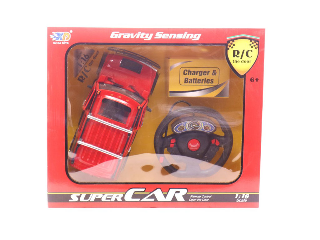 ماشین کنترلی و شارژی دارای فرمان و باتری قابل شارژ مدل درب بازشو طرح هامر