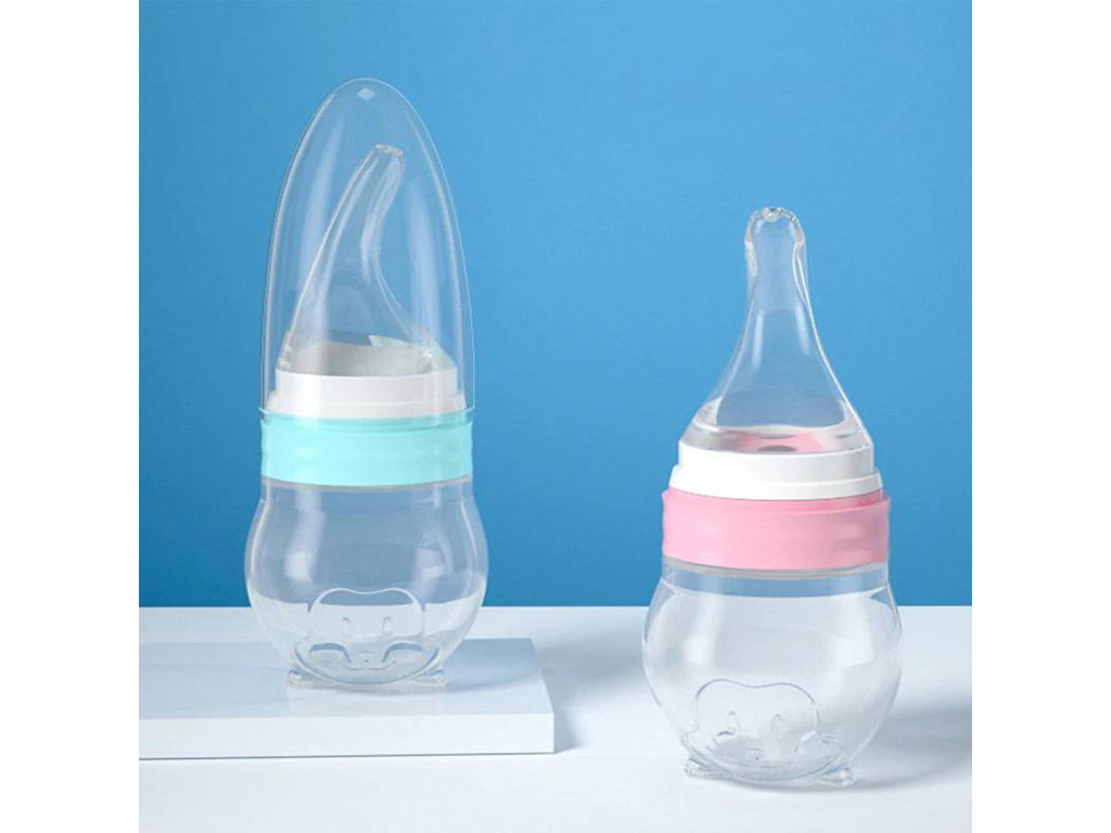 سرلاک خوری تمام سیلیکونی پایه دار حجم 70 میلی لیتر