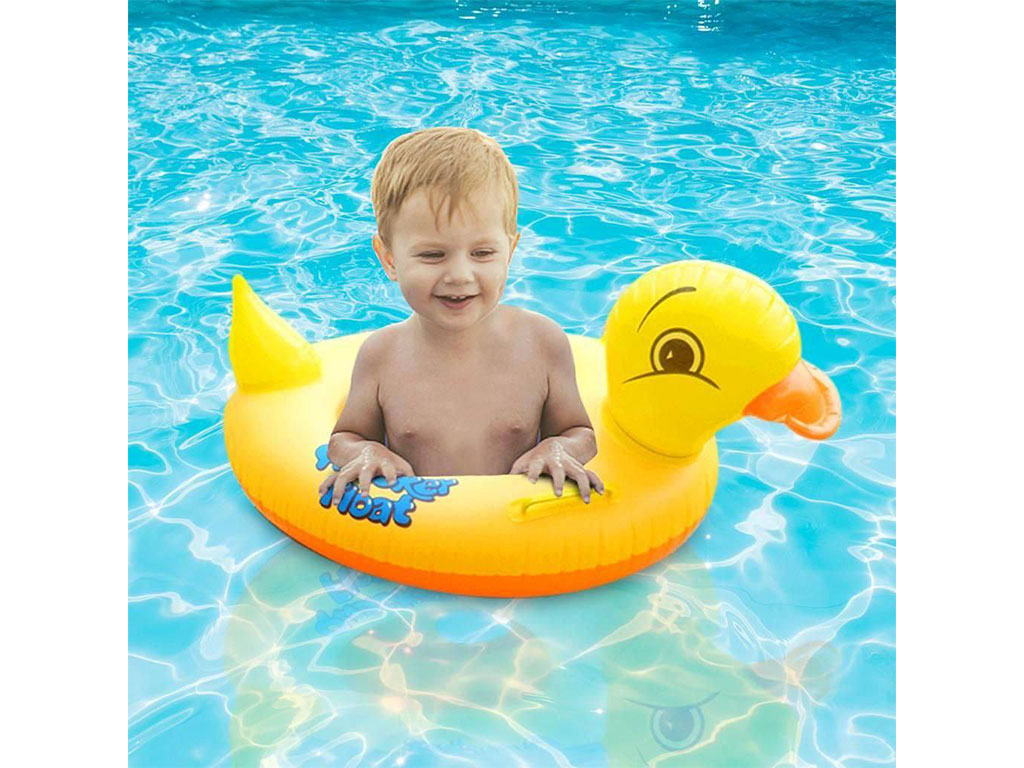 تیوپ بادی شورتی کودک (شناور بادی شورتی) طرح اردک