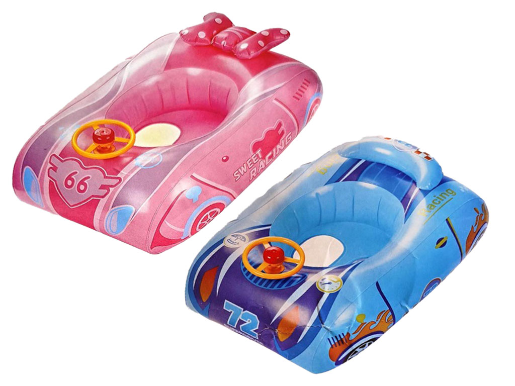 تیوپ بادی شورتی کودک (شناور بادی شورتی) طرح ماشین دارای فرمان