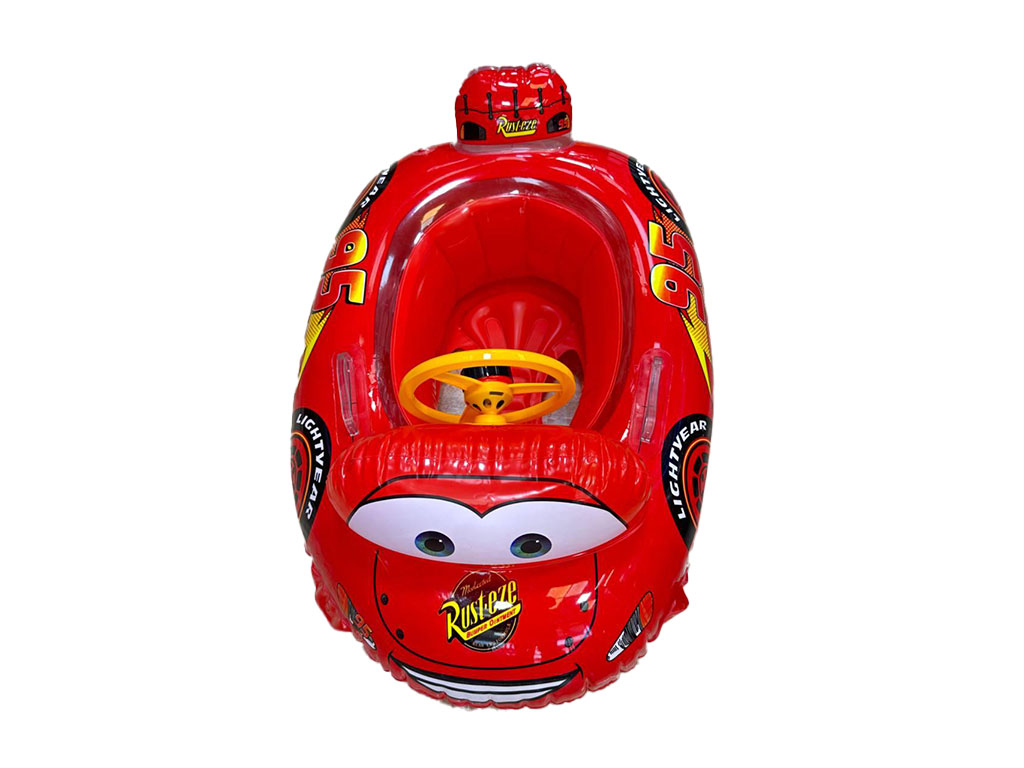 تیوپ بادی شورتی کودک (شناور بادی شورتی) طرح مک کوئین دارای فرمان