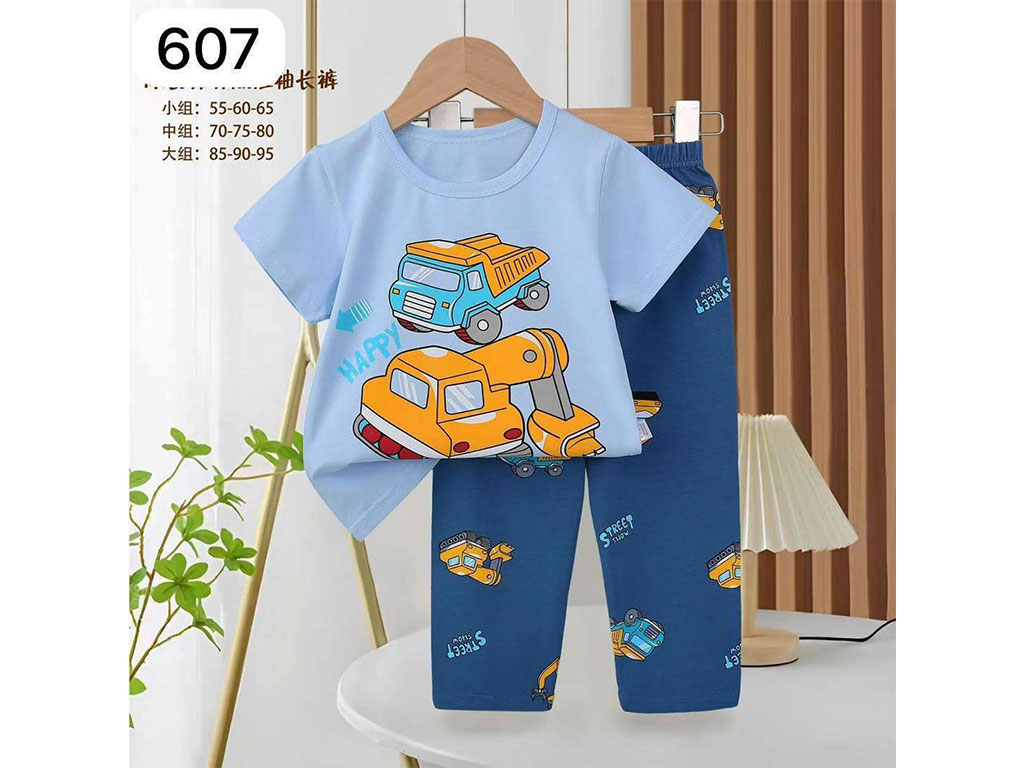 تیشرت و شلوار راحتی پسرانه طرح ماشین کو باو kubao