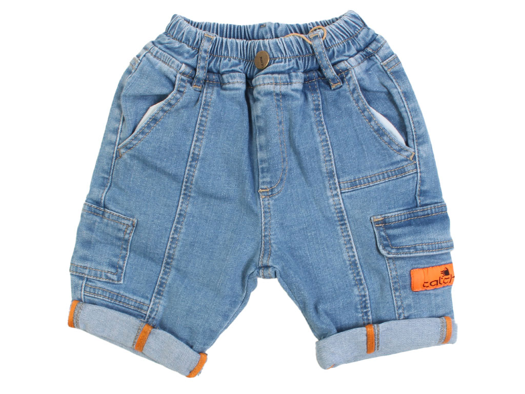 شلوارک جین پسرانه کمرکش ا وی اس ovs