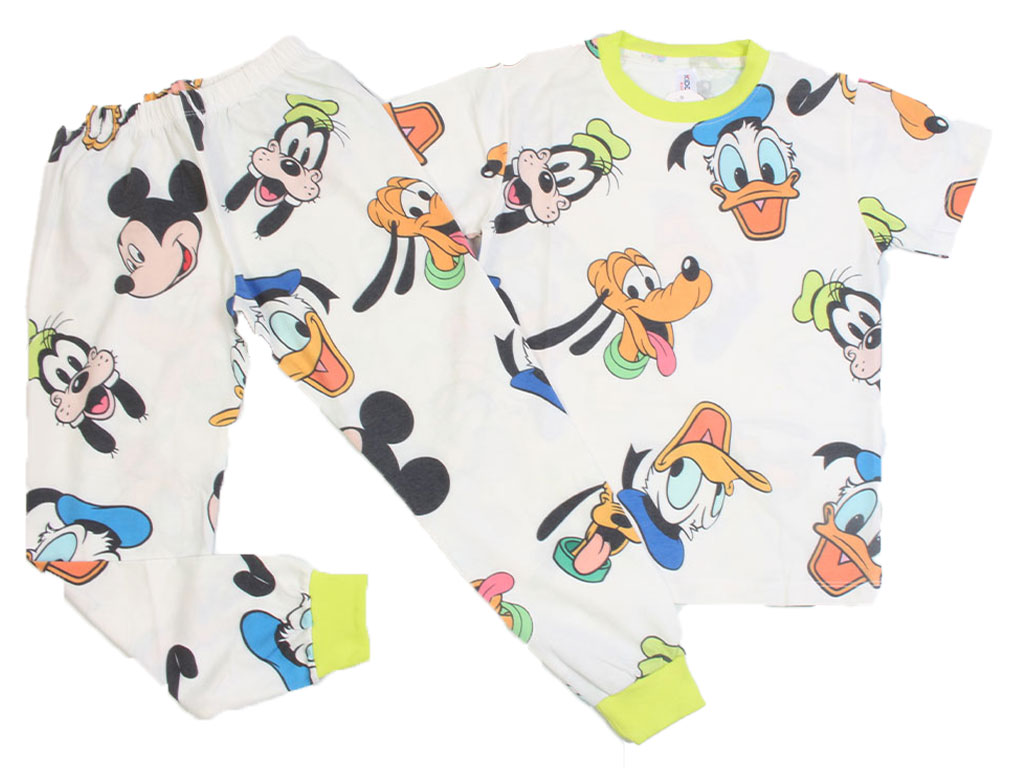 تیشرت و شلوار راحتی پسرانه طرح گوفی و دانل داگ کیدومکس kido max