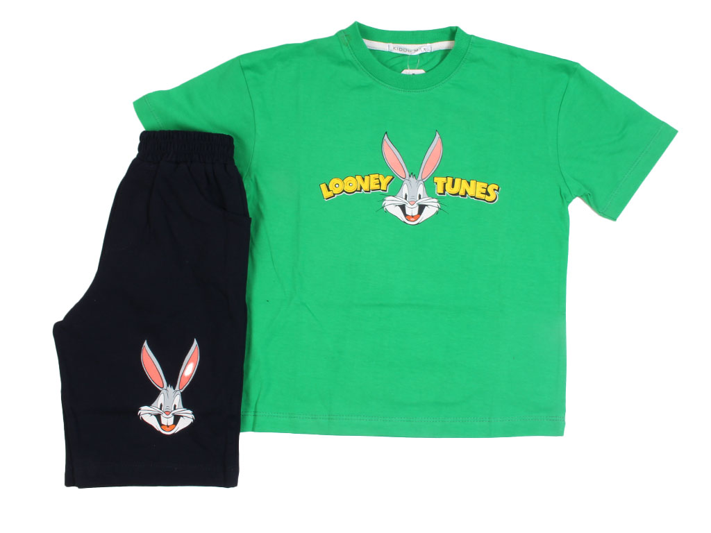 تیشرت و شلوارک راحتی پسرانه طرح باگزبانی کیدومکس kido max