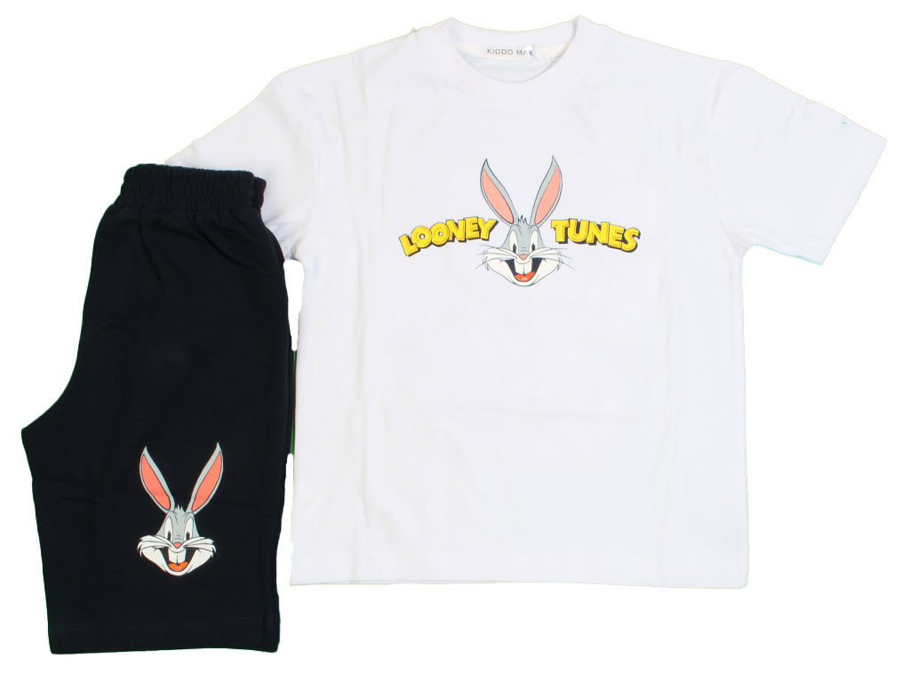 تیشرت و شلوارک راحتی پسرانه طرح باگزبانی کیدومکس kido max