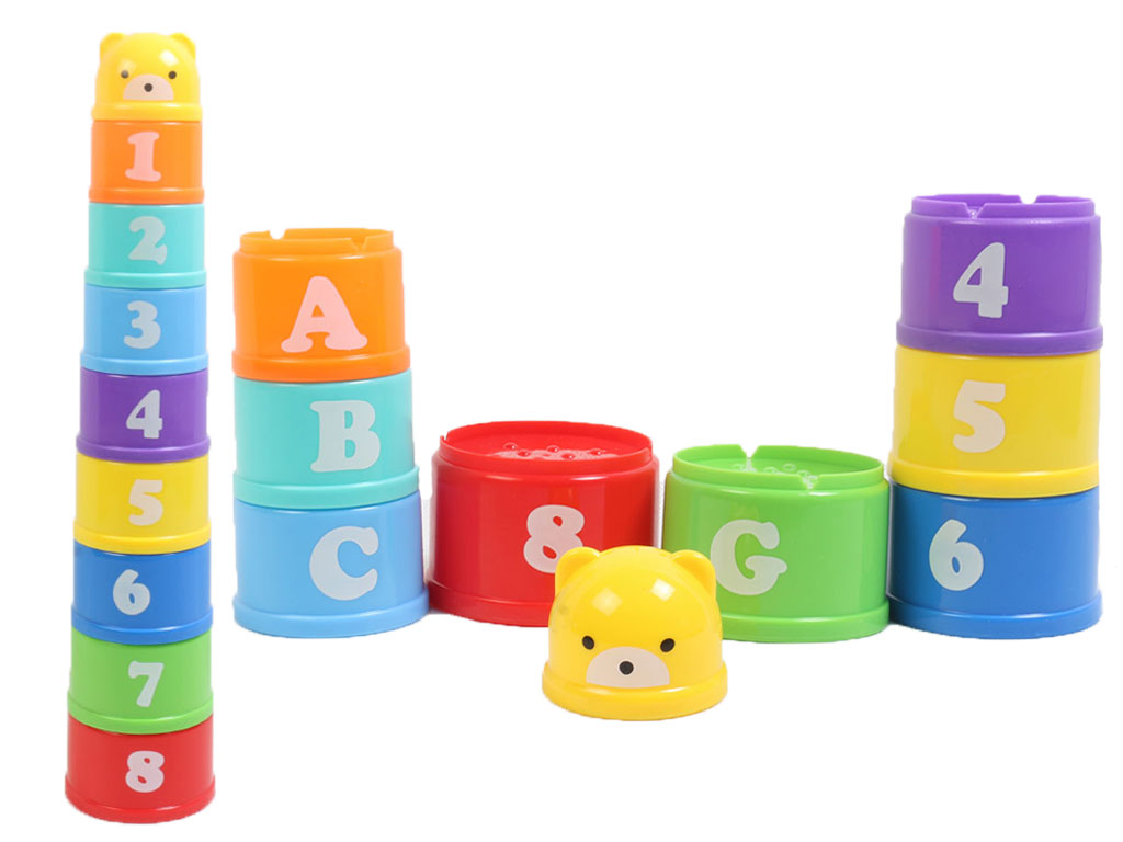 برج هوش رنگی حروف و اعداد انگلیسی اسباب بازی