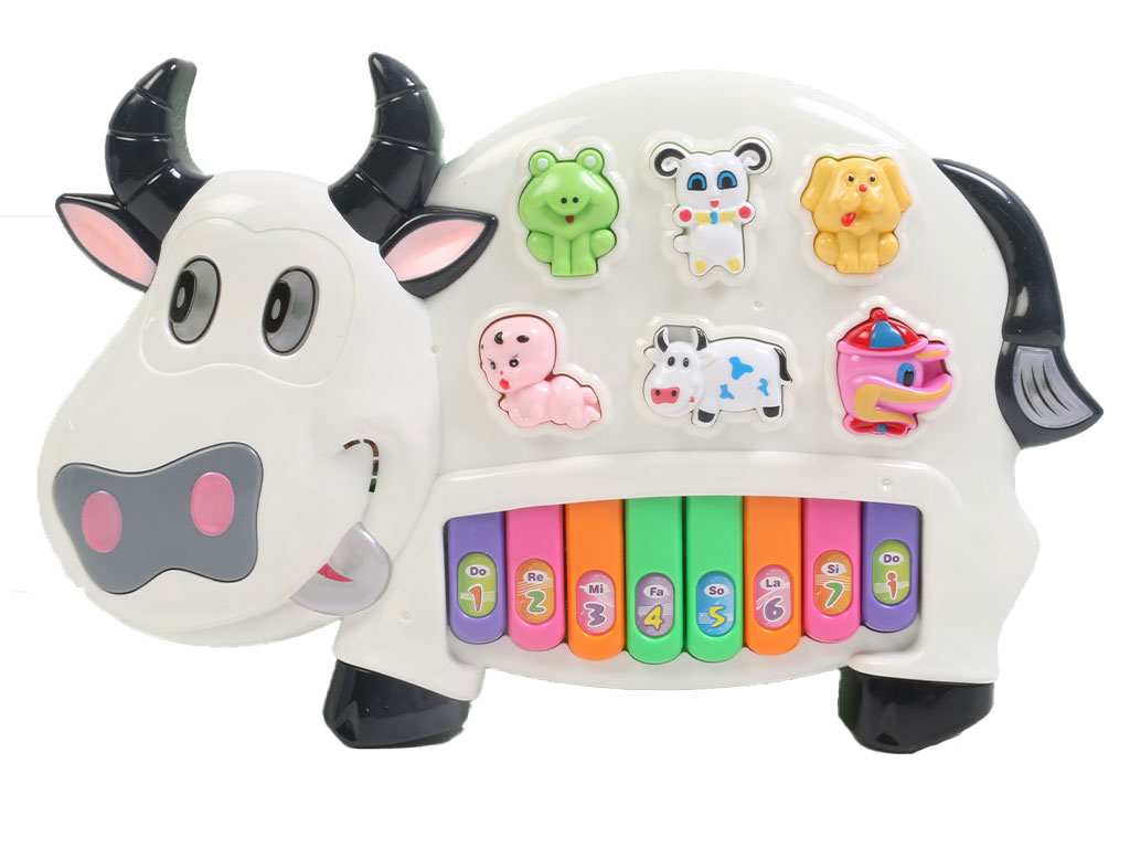 ارگ موزیکال اسباب بازی طرح گاو
