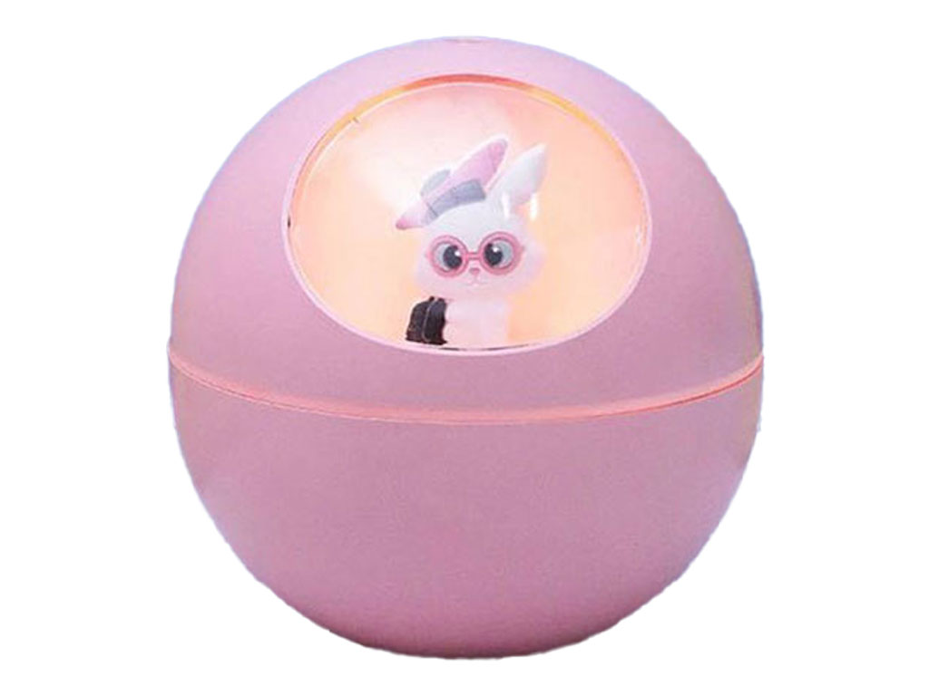 دستگاه بخور سردچراغ دار اتاق نوزاد و کودک طرح خرگوش حجم 230 میلی لیتر