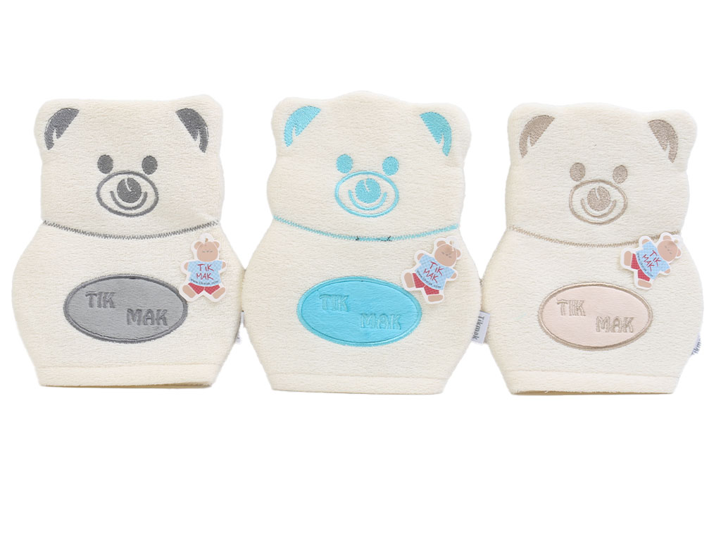 لیف حمام نوزادی طرح خرس برند تیک ماک TIKMAK