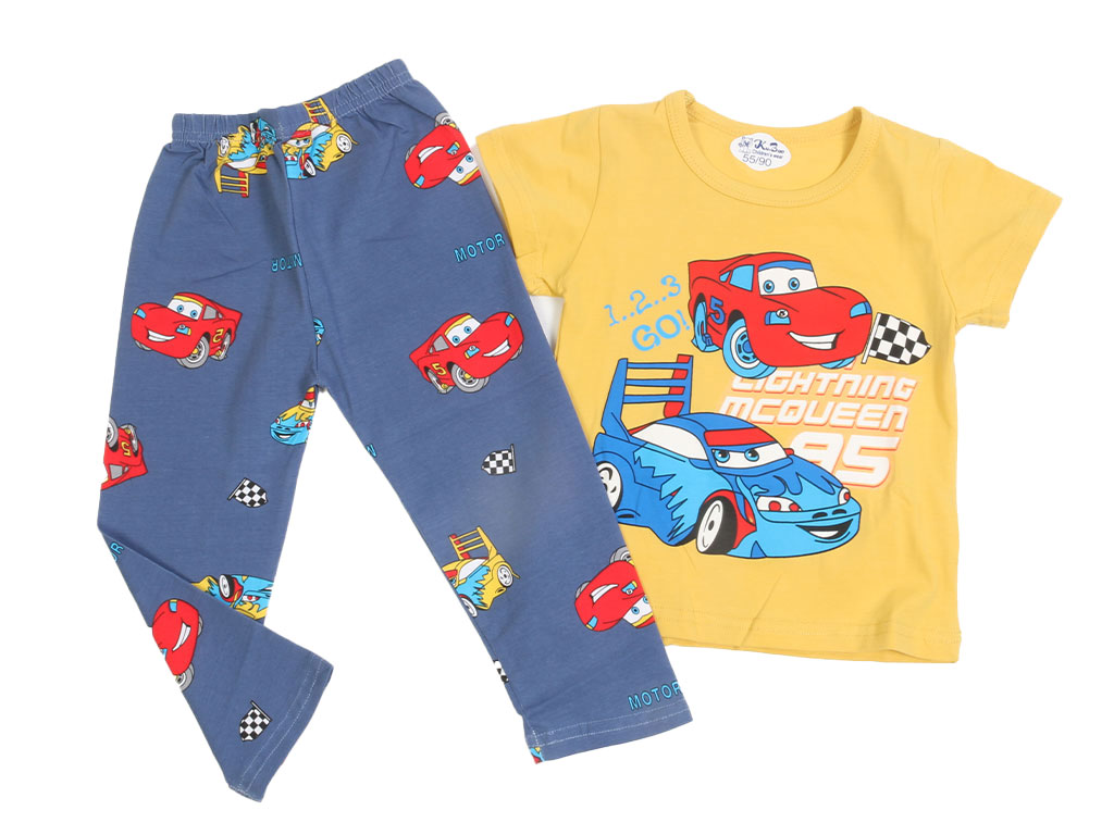 تیشرت و شلوار راحتی پسرانه طرح مک کوئین کو باو kubao