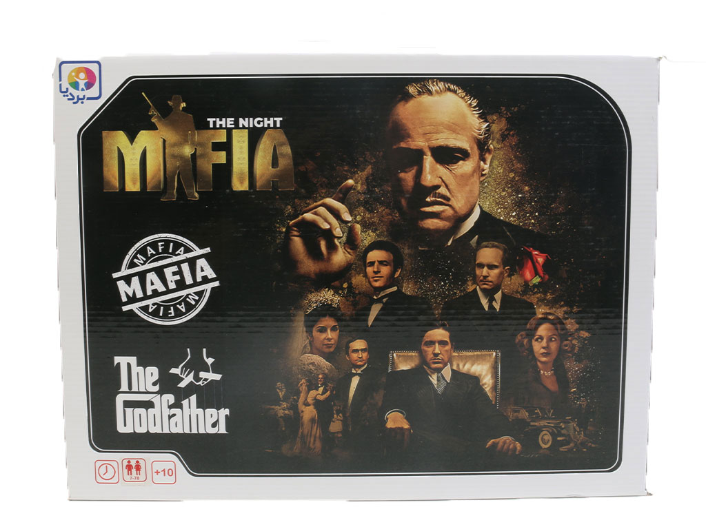 بازی فکری پدر خوانده از سری بازی های مافیا به همراه ساعت شنی و اسلحه بردیا