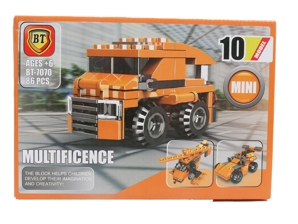 لگو ساختنی 10 مدل شو دارای 86 قطعه بی تی Bt