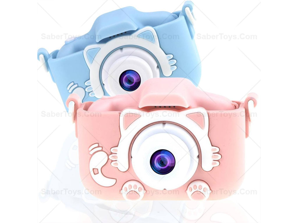 دوربین عکاسی دیجیتال شارژی طرح گربه با قابلیت پشتیبانی از کارت حافظه