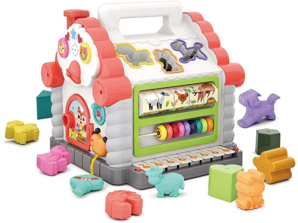 بازی کلبه هوش موزیکال هولی تویز Huile toys