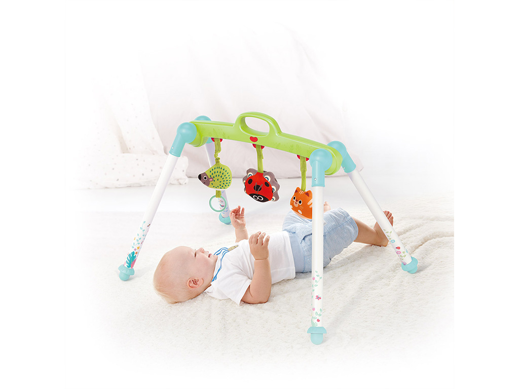 زمین بازی نوزادی تاشو و قابل حمل هولی تویز Huile toys