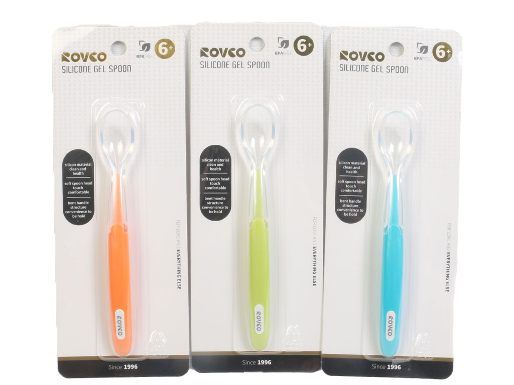 قاشق سیلیکونی نوزادی رووکو rovco