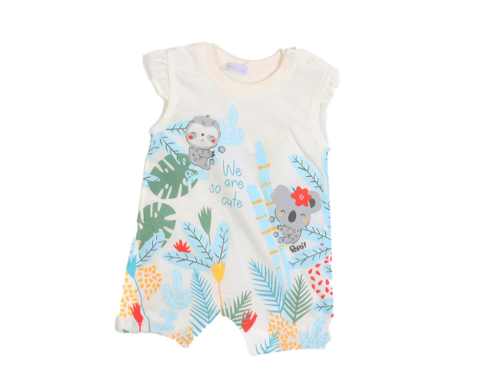 رامپر نوزادی دخترانه طرح کوالا پاپوpapo