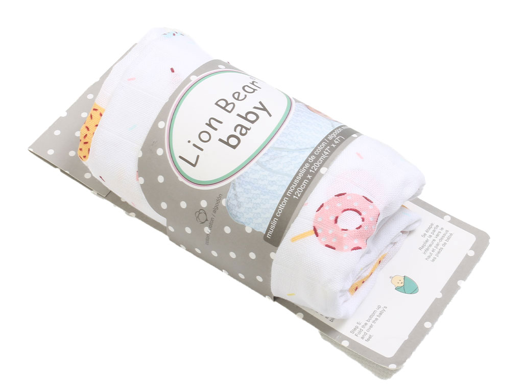 دورپیچ نخی و خشک کن سایز (70*70 CM) لیون بیر LION BEAR