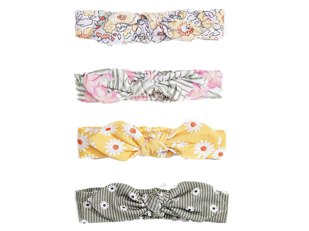 هدبند نوزادی طرح دار پاپو papo