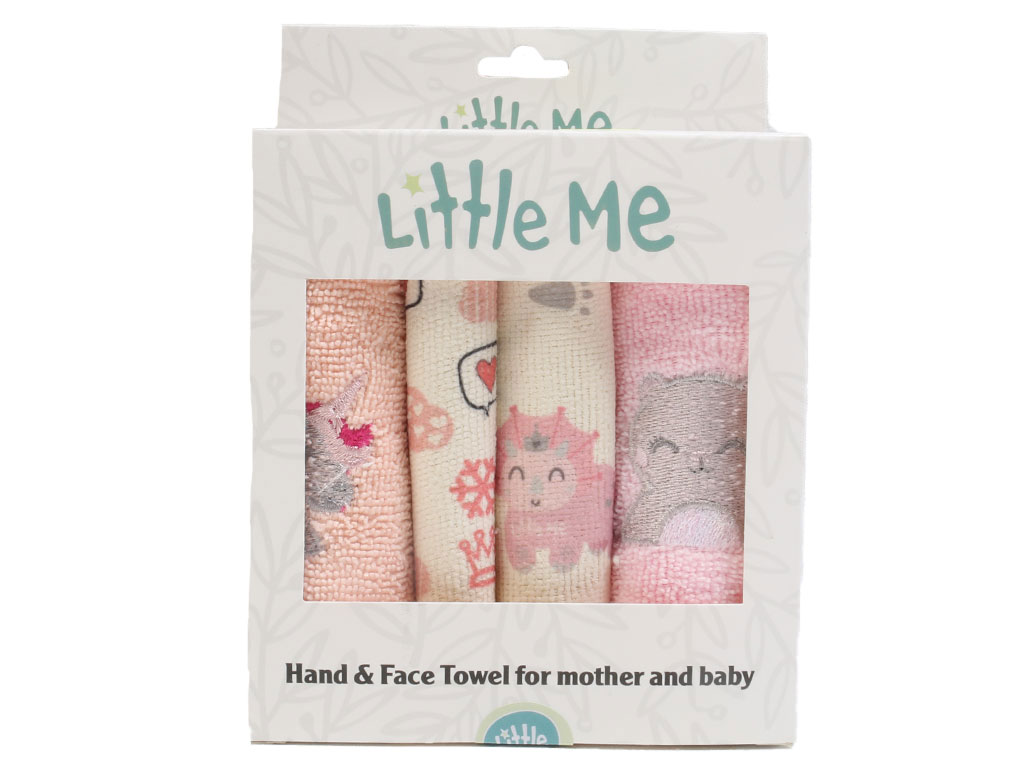حوله دست و صورت 4 عددی لیتل می little me