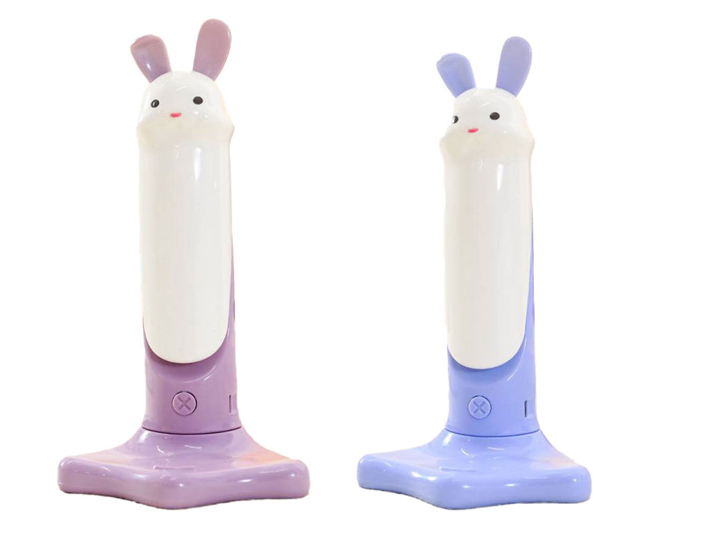 چراغ مطالعه تاشو و پایه دار طرح خرگوش کودک