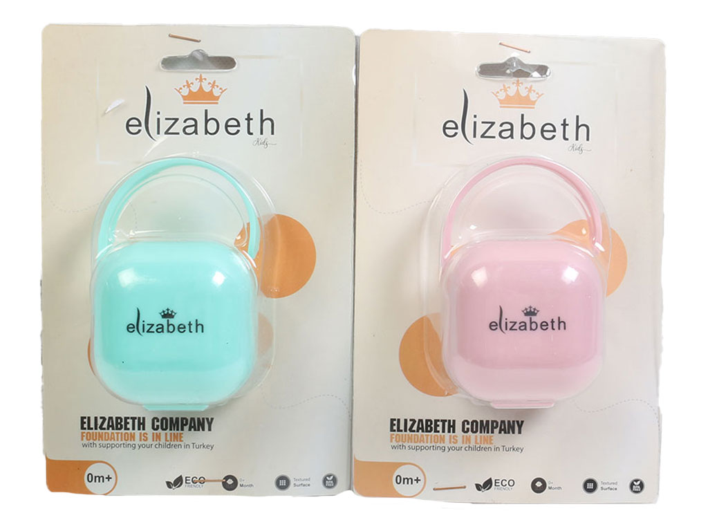 قاب پستانک دسته دار نوزادی الیزابت ELIZABET