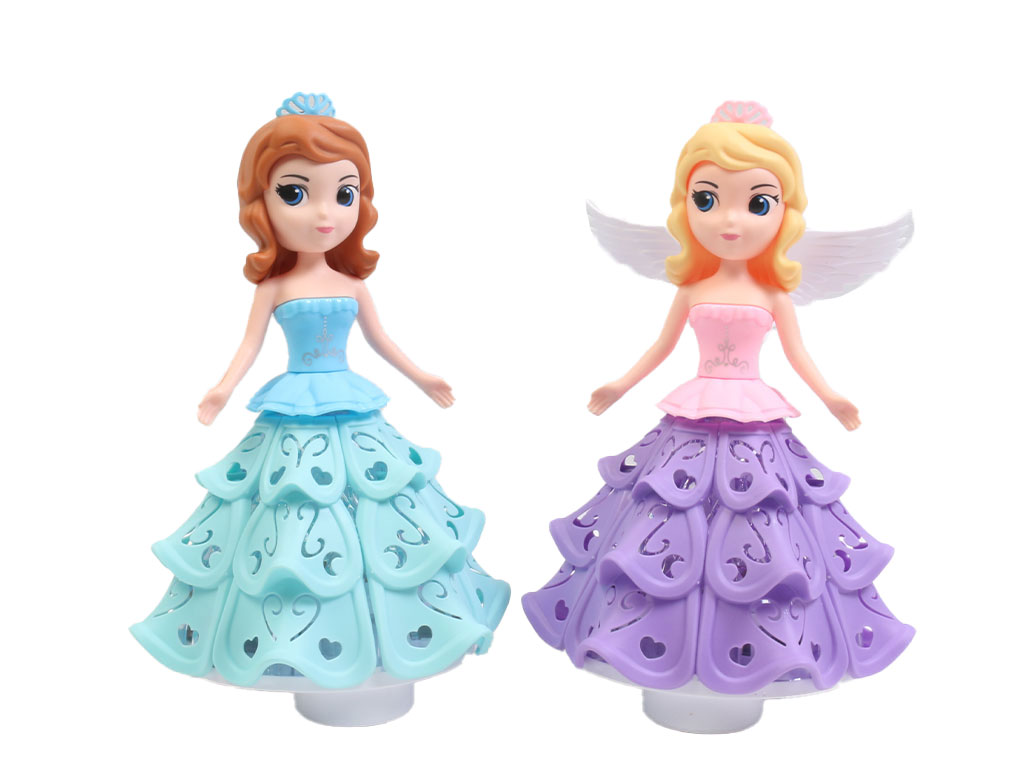 عروسک پرنسس موزیکال و رقصنده اسباب بازی دارای رقص نور