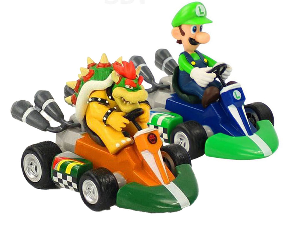 ماشین عقب کش طرح شخصیت کارتونی برادران سوپرماریو