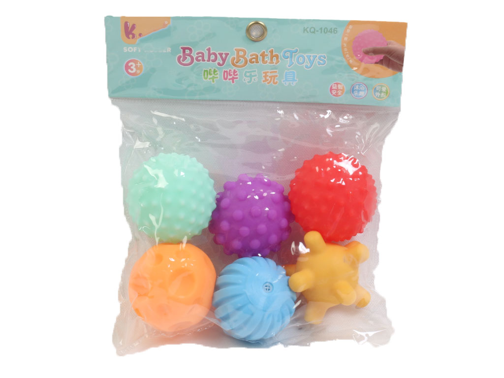 اسباب بازی 6 تکه حمام نوزادی طرحدار