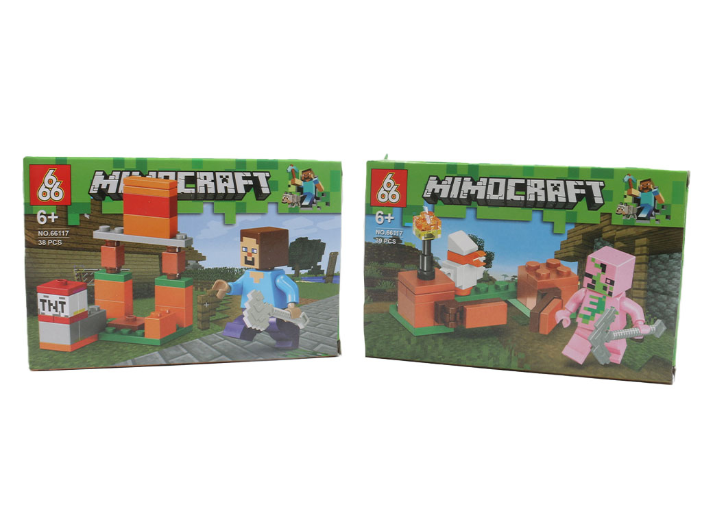 لگو  ساختنی طرح ماین کرافت (38 تا 40 قطعه)