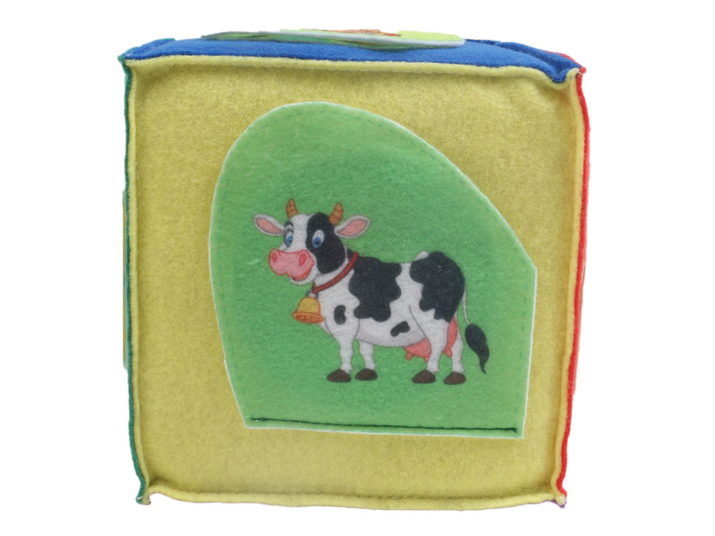 مکعب ابری طرح برجسته حیوانات سایز بزرگ (اسکیمو)