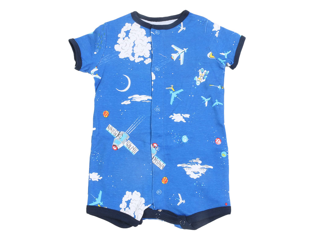 رامپر نوزادی پسرانه طرح فضا کارترز carters